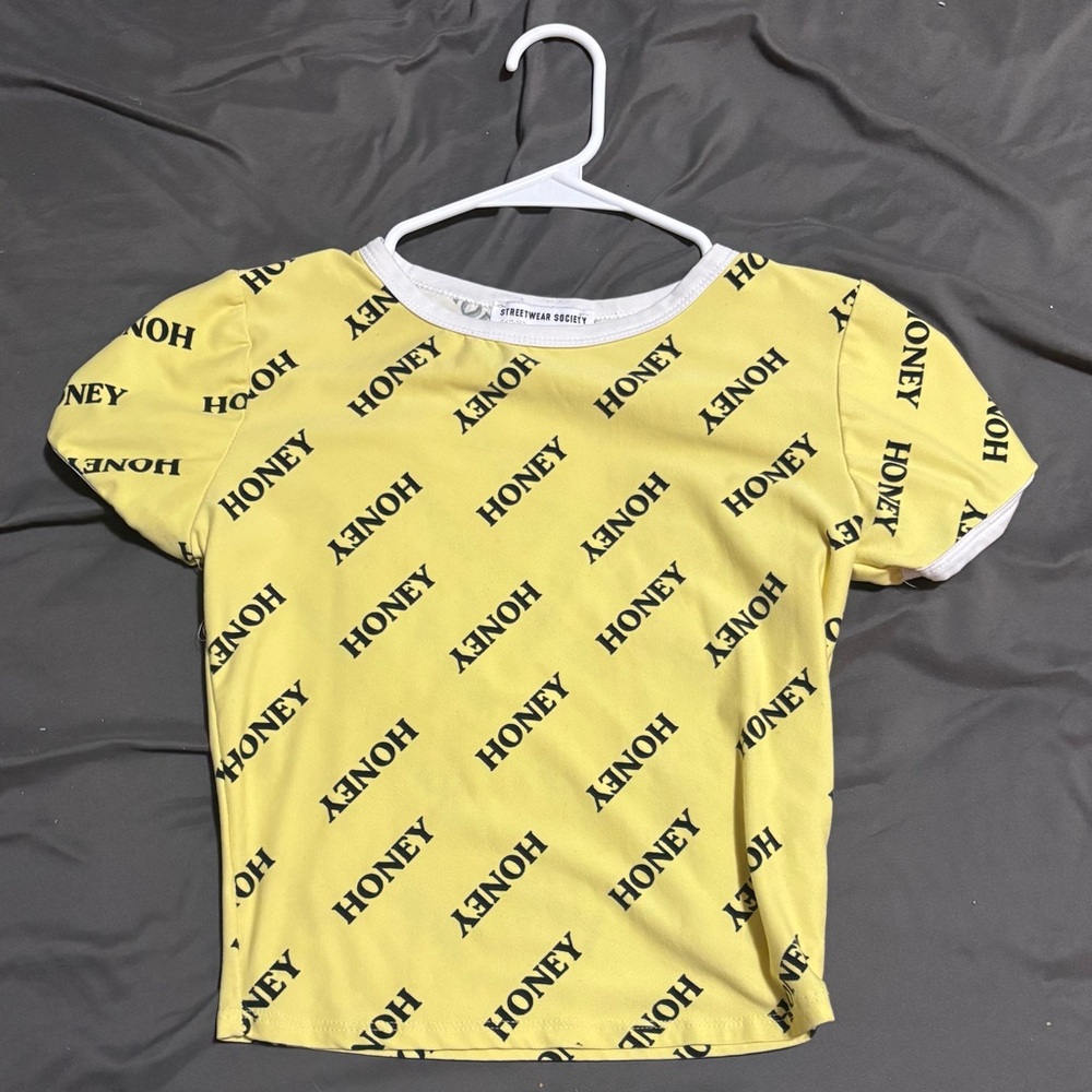 Streetwear Society Yellow 'Honey' Tee